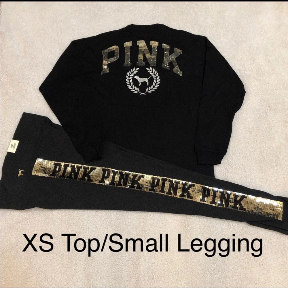 Pink bling outfit